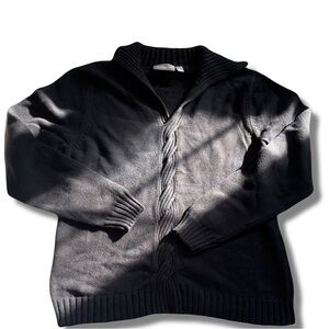 65 Croft & Barrow Cotton Knit Cardigan – Size XL | Cable Knit | Quiet Luxury |